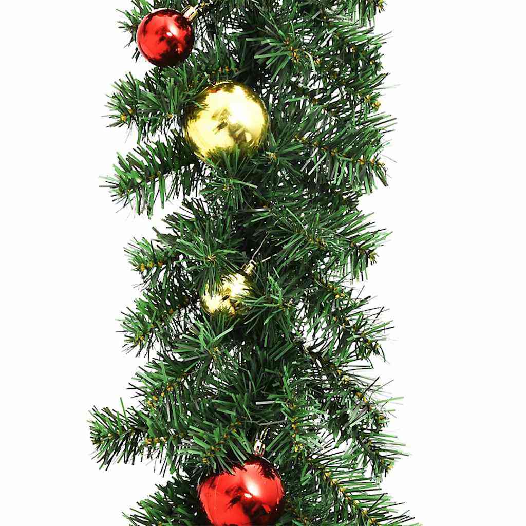 Weihnachtsgirlande 2 stk. 600 LEDs Grün 20 m PVC