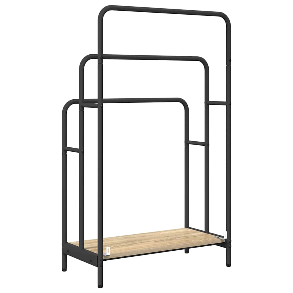 Kleiderständer Sonoma-Eiche 60 x 30 x 100.5 cm Holzwerkstoff