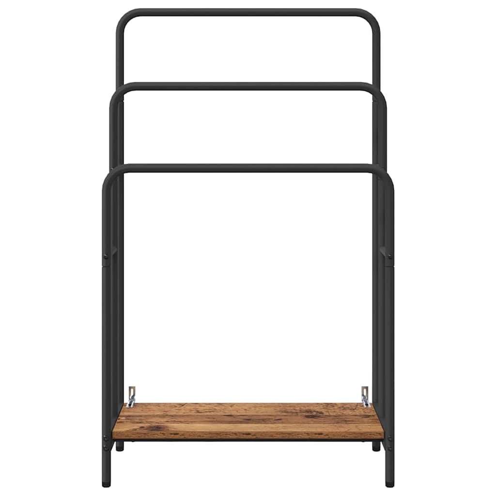 Kleiderständer Altholz 60 x 30 x 100.5 cm Holzwerkstoff