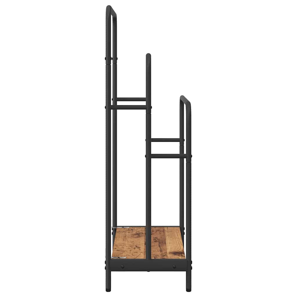 Kleiderständer Altholz 60 x 30 x 100.5 cm Holzwerkstoff