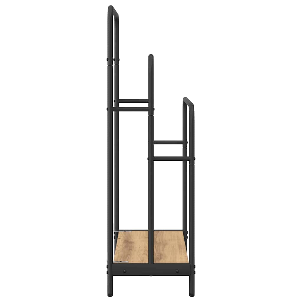Kleiderständer Artisan-Eiche 60 x 30 x 100.5 cm Holzwerkstoff