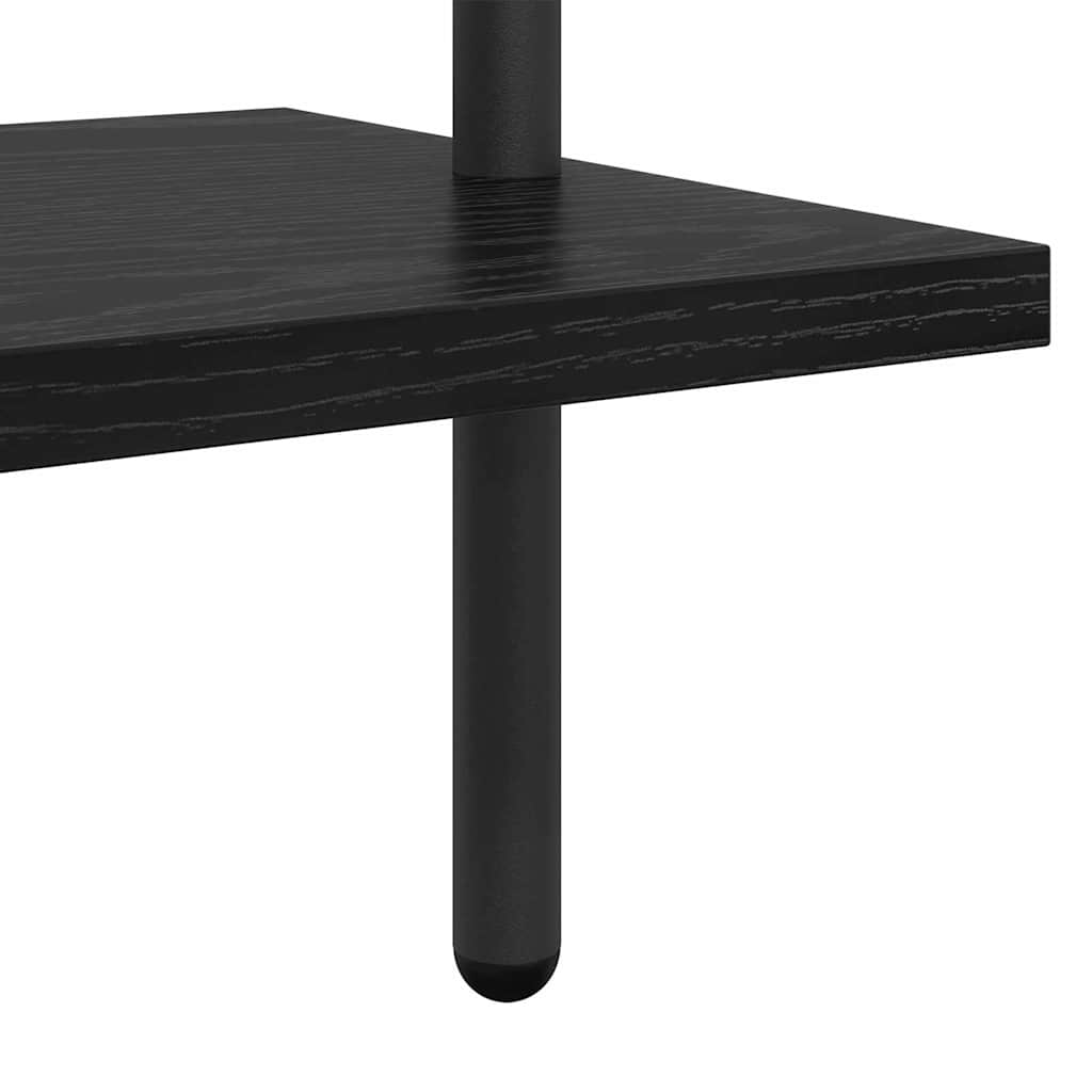 Bücherregal 5 Ebenen 60 x 24 x 168 cm Holzwerkstoff