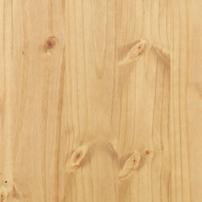 Schrank SKI 8 stk. Honigbraun Massives Kiefernholz