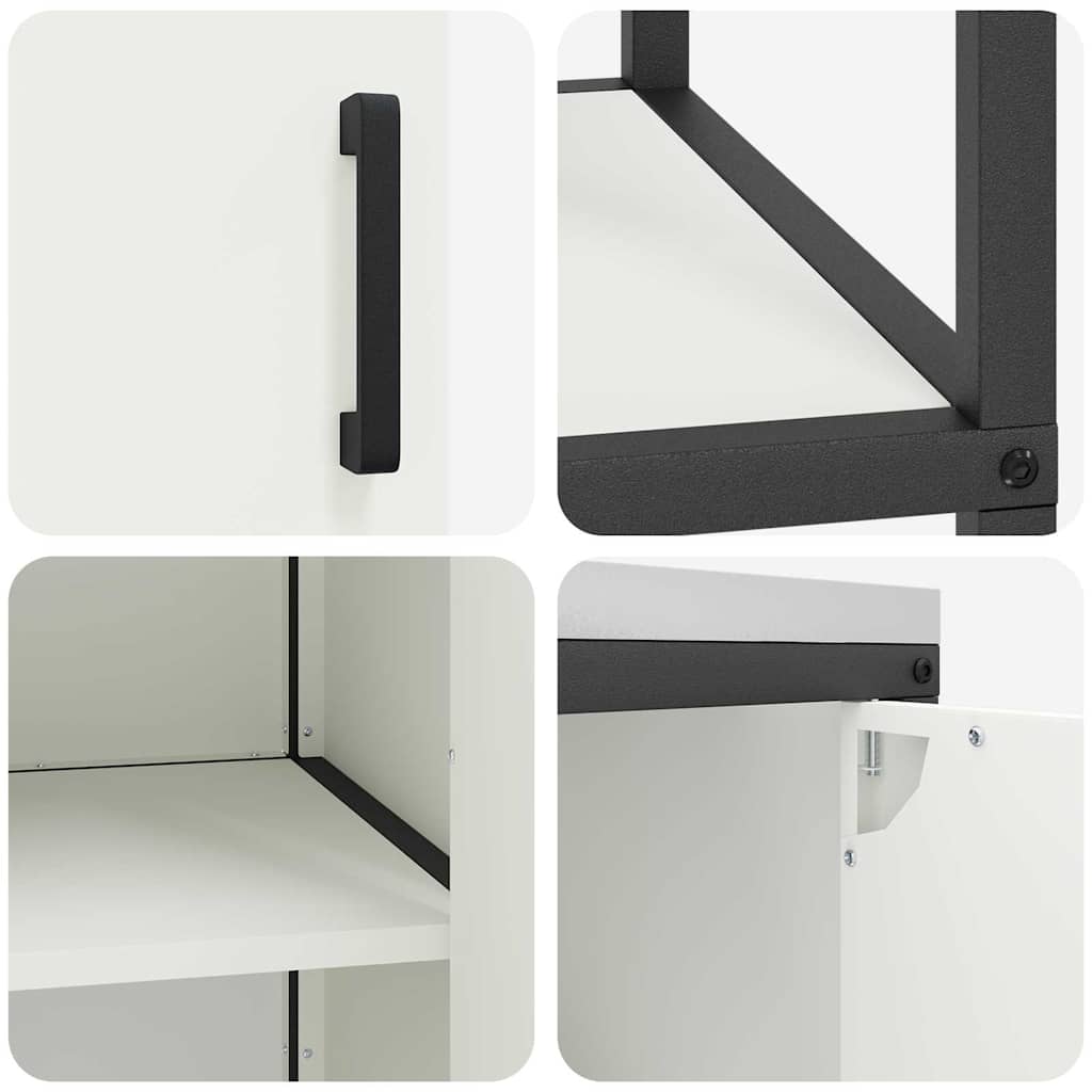 Aufbewahrungsset für die Küche HATTEM 2 pcs Weiß