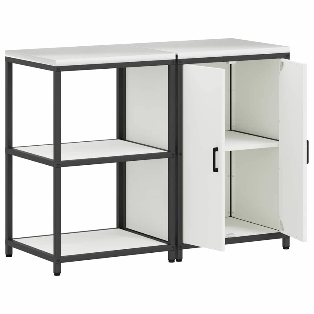 Aufbewahrungsset für die Küche HATTEM 2 pcs Weiß