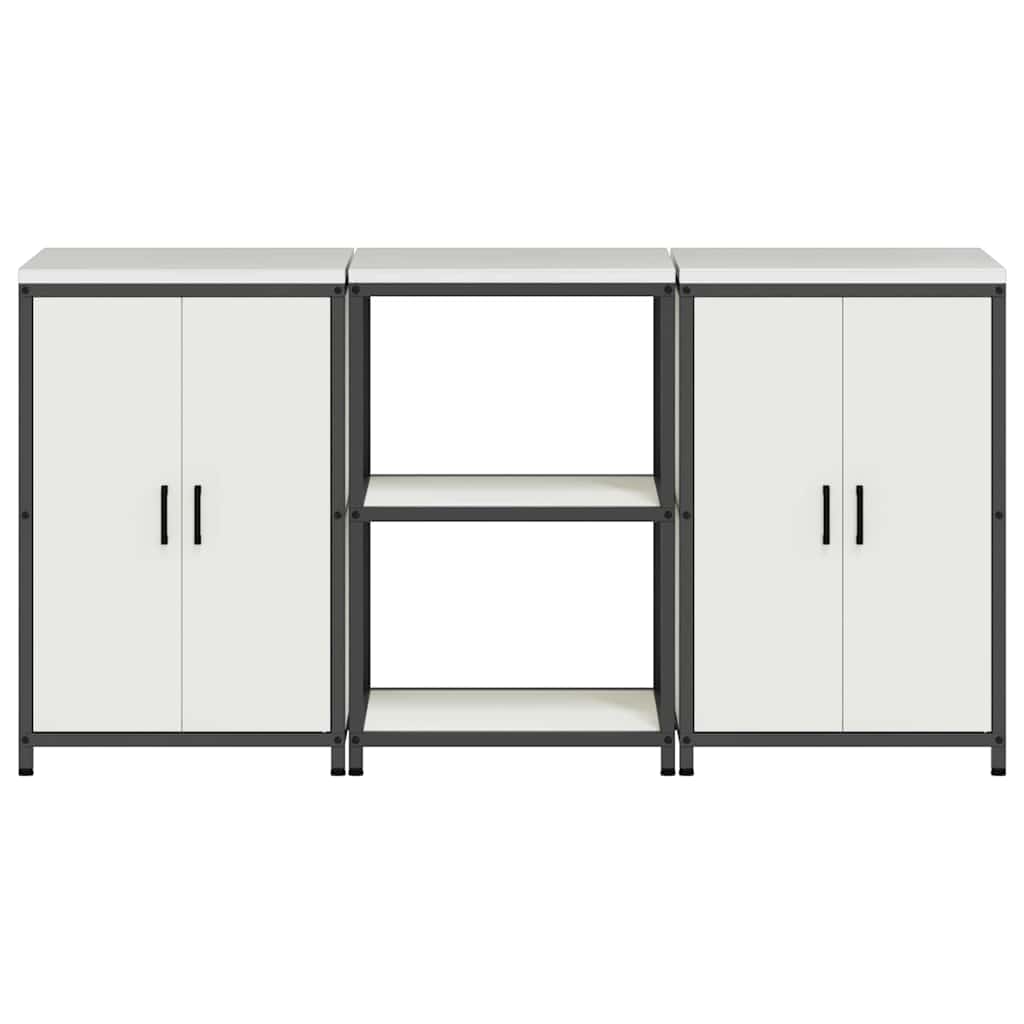 Aufbewahrungsset für die Küche HATTEM 3 pcs Weiß