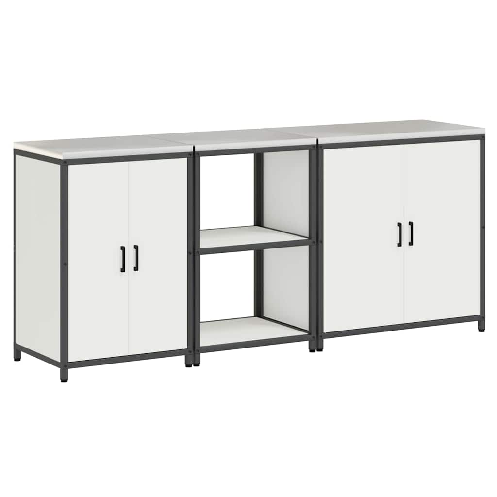 Aufbewahrungsset für die Küche HATTEM 3 pcs Weiß