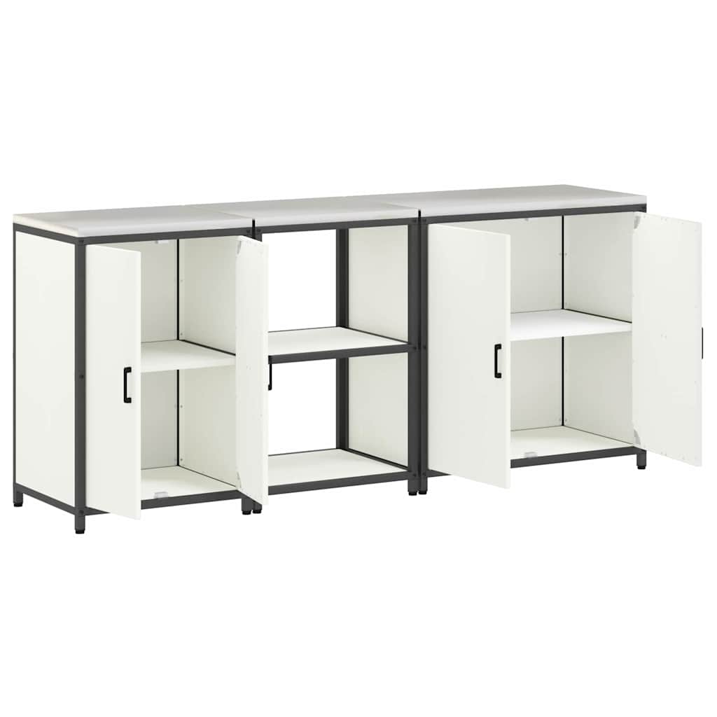 Aufbewahrungsset für die Küche HATTEM 3 pcs Weiß