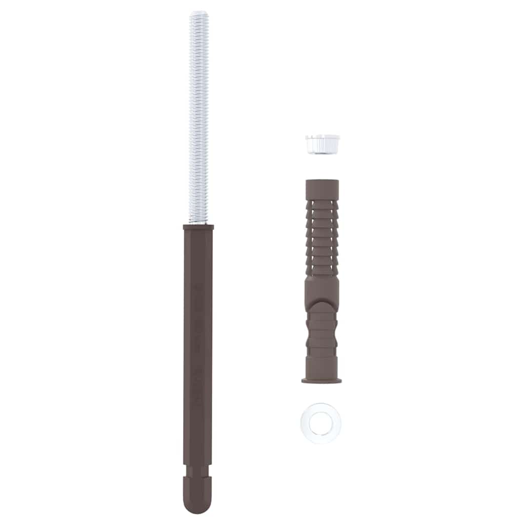 Schwebende Regalträger 12 Beige Ø10 x 170 mm Stahl