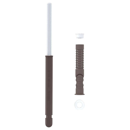 Schwebende Regalträger 12 Beige Ø10 x 170 mm Stahl