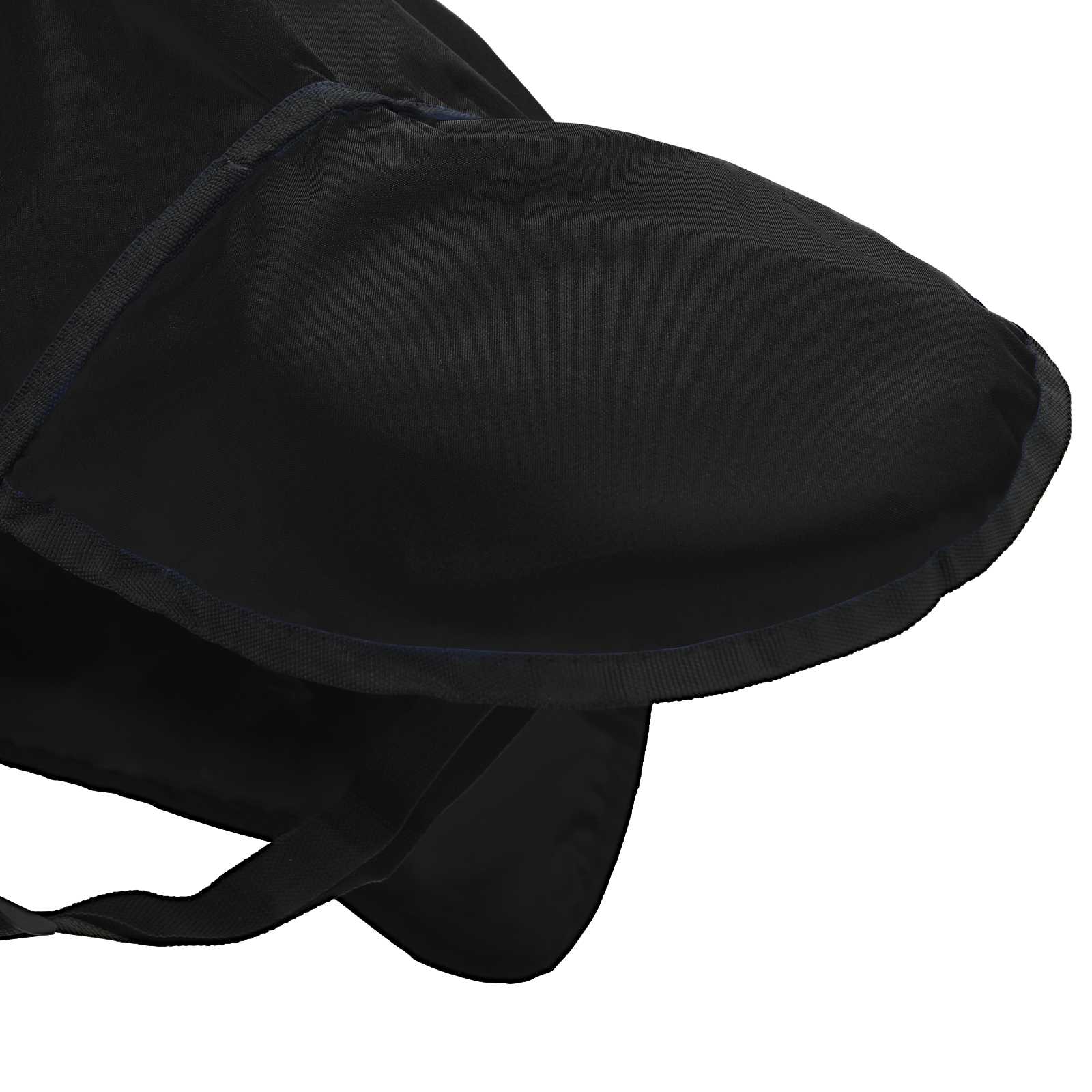 Pferdedecke Voll Schwarz 125 cm Polyester
