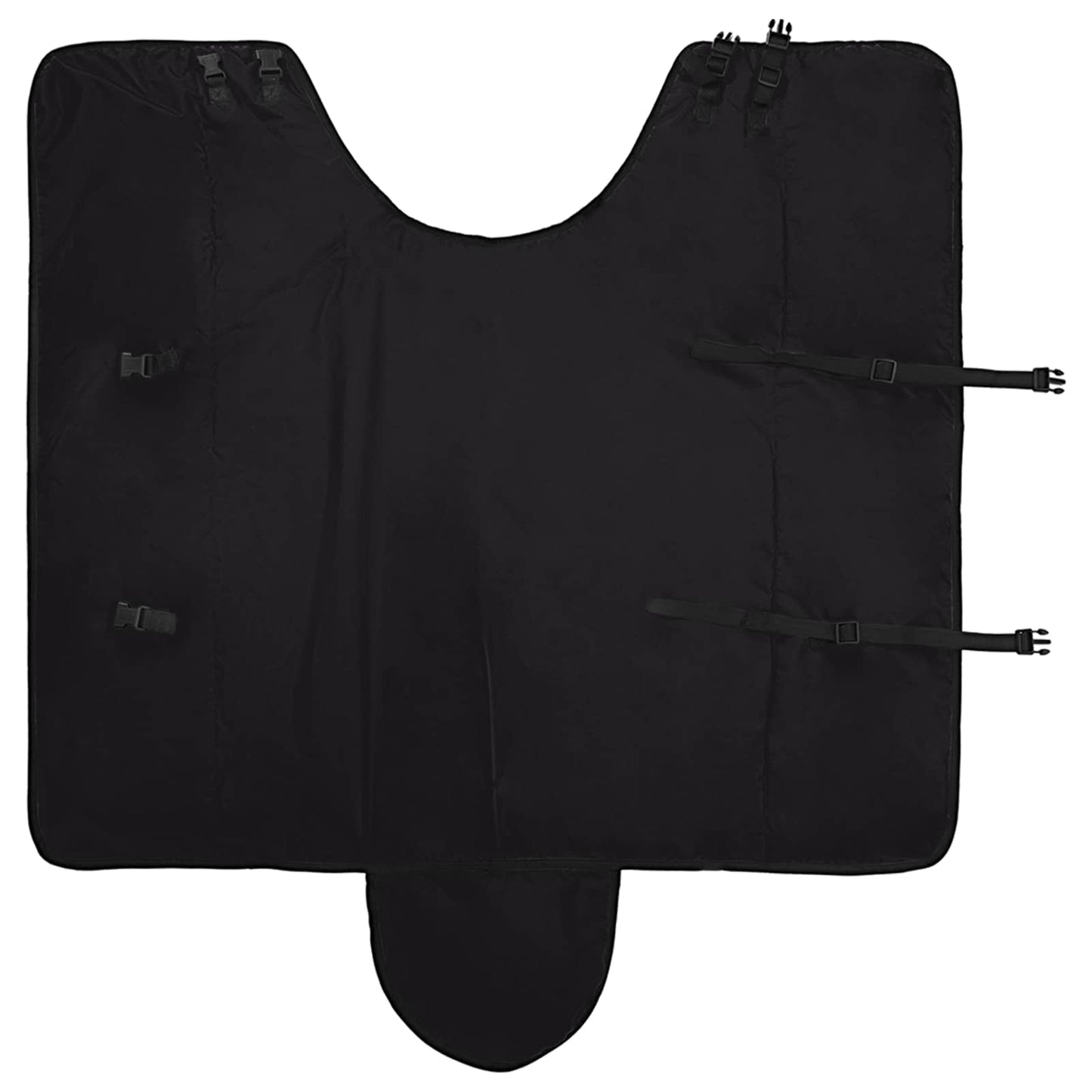 Pferdedecke Voll Schwarz 145 cm Polyester
