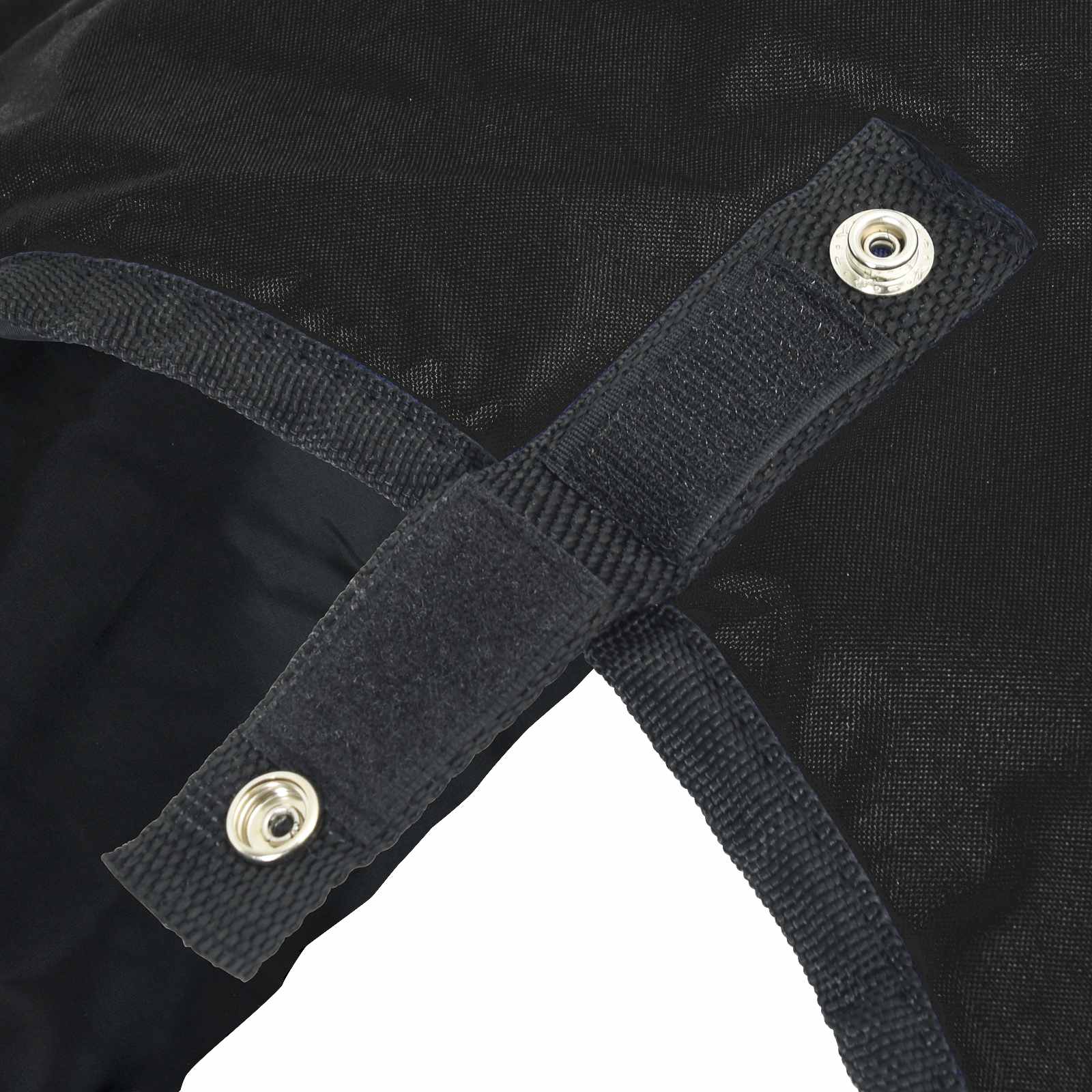 Pferdedecke Voll Schwarz 145 cm Polyester