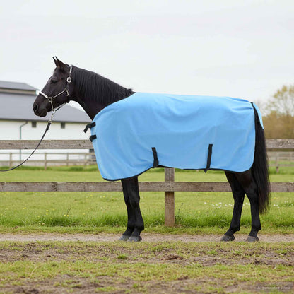 Pferdedecke Volles Aqua 105 cm Polyester-Fleece