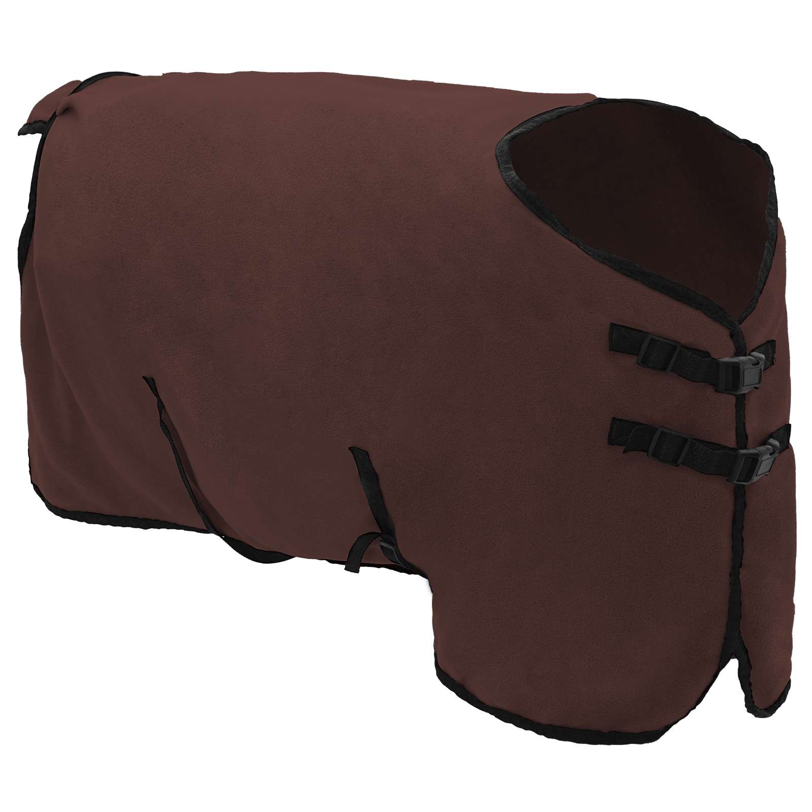 Pferdedecke Volles Dunkelbraun 115 cm Polyester-Fleece