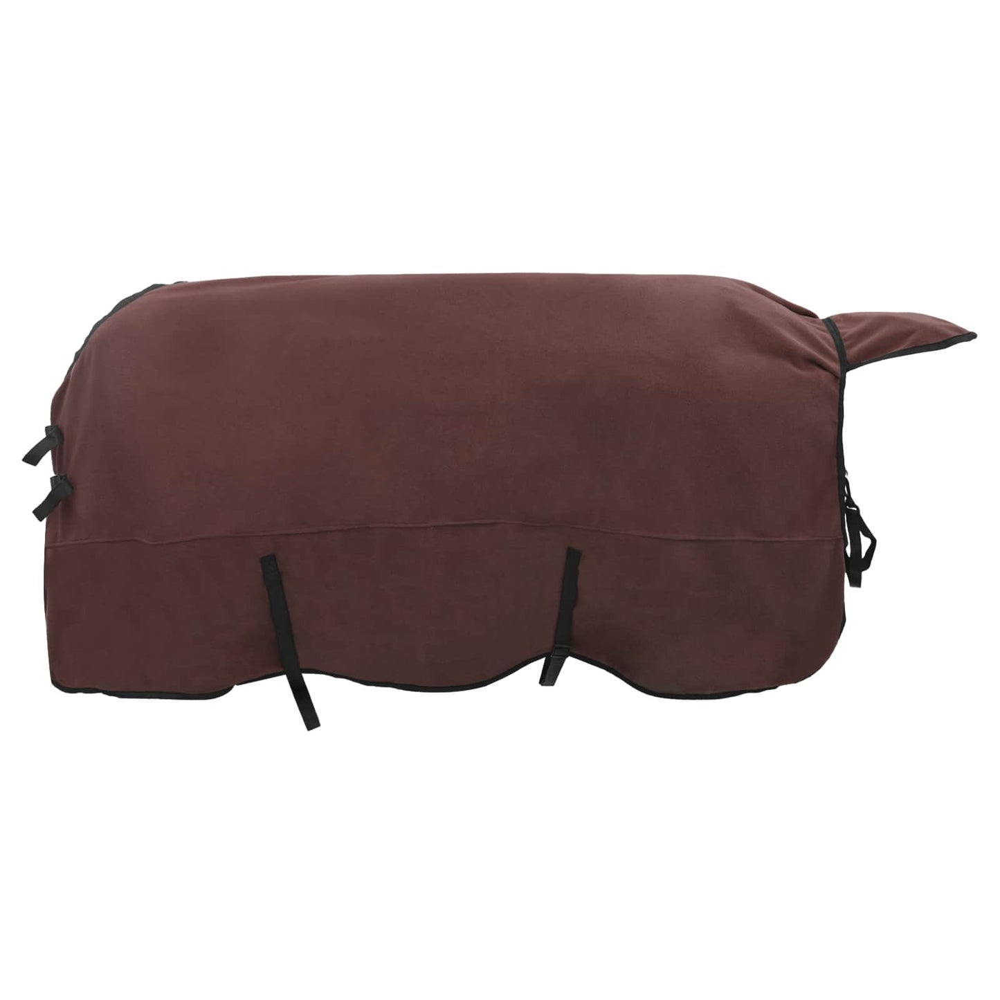 Pferdedecke Volles Dunkelbraun 155 cm Polyester-Fleece