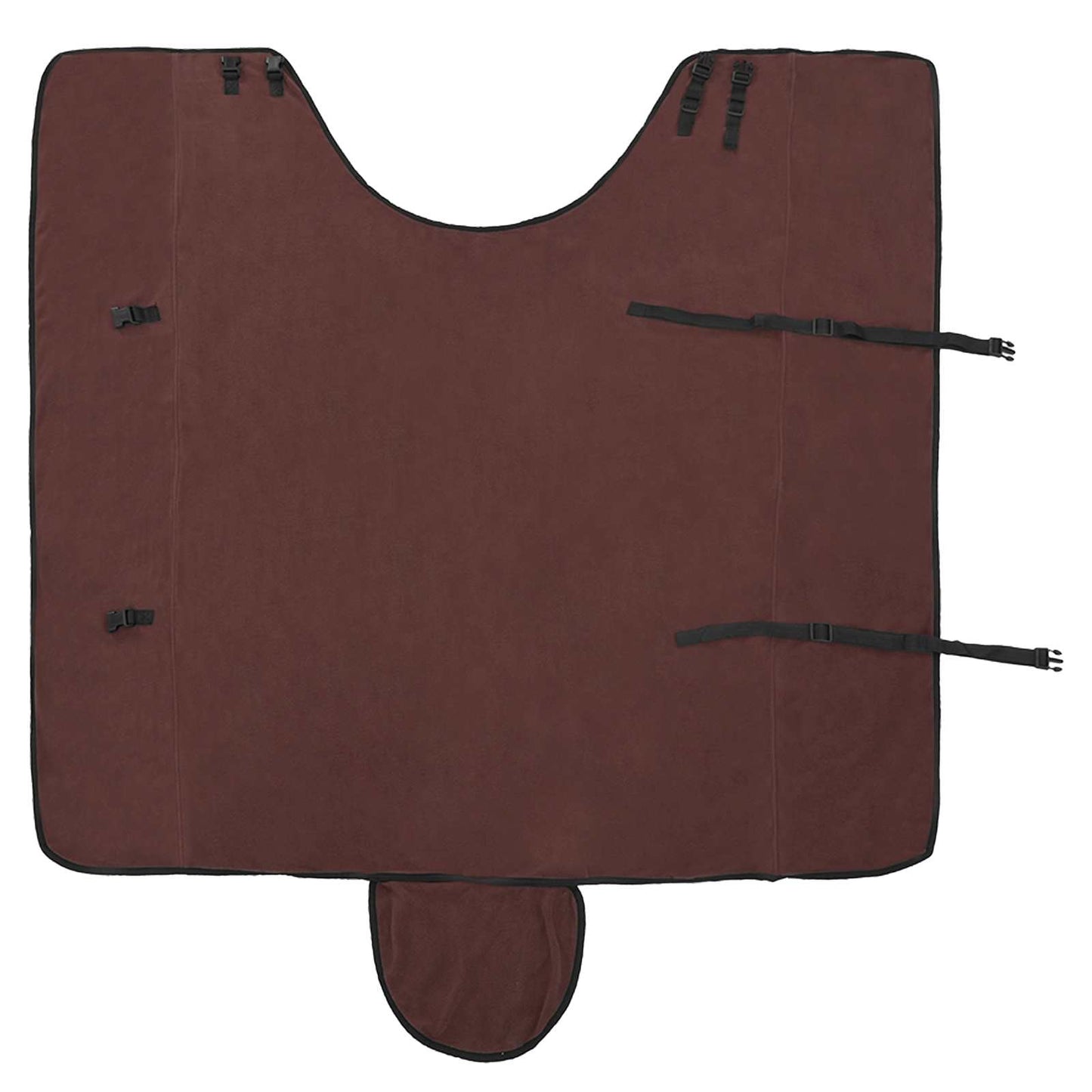 Pferdedecke Volles Dunkelbraun 155 cm Polyester-Fleece