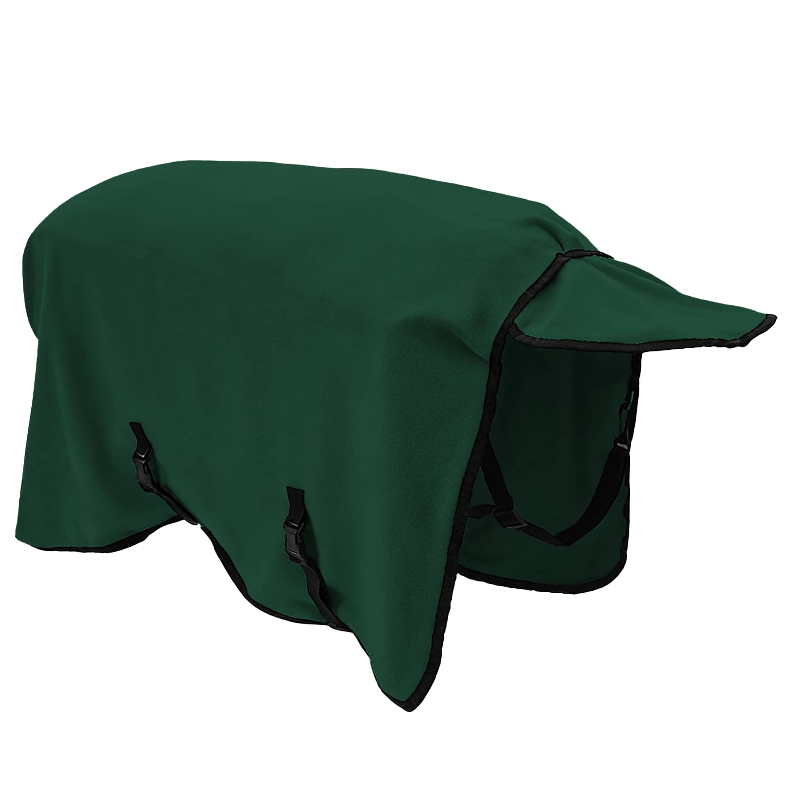 Pferdedecke Dunkelgrün 95 cm Polyester-Fleece