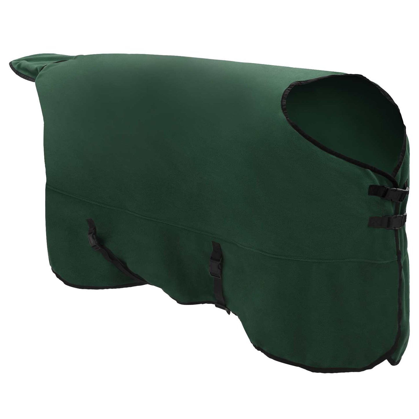 Pferdedecke Dunkelgrün 135 cm Polyester-Fleece