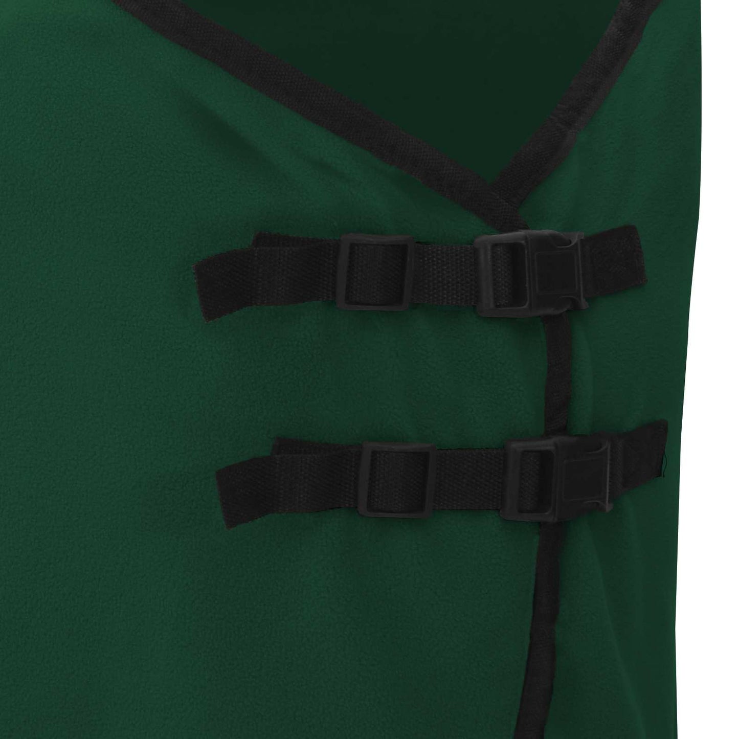 Pferdedecke Dunkelgrün 155 cm Polyester-Fleece