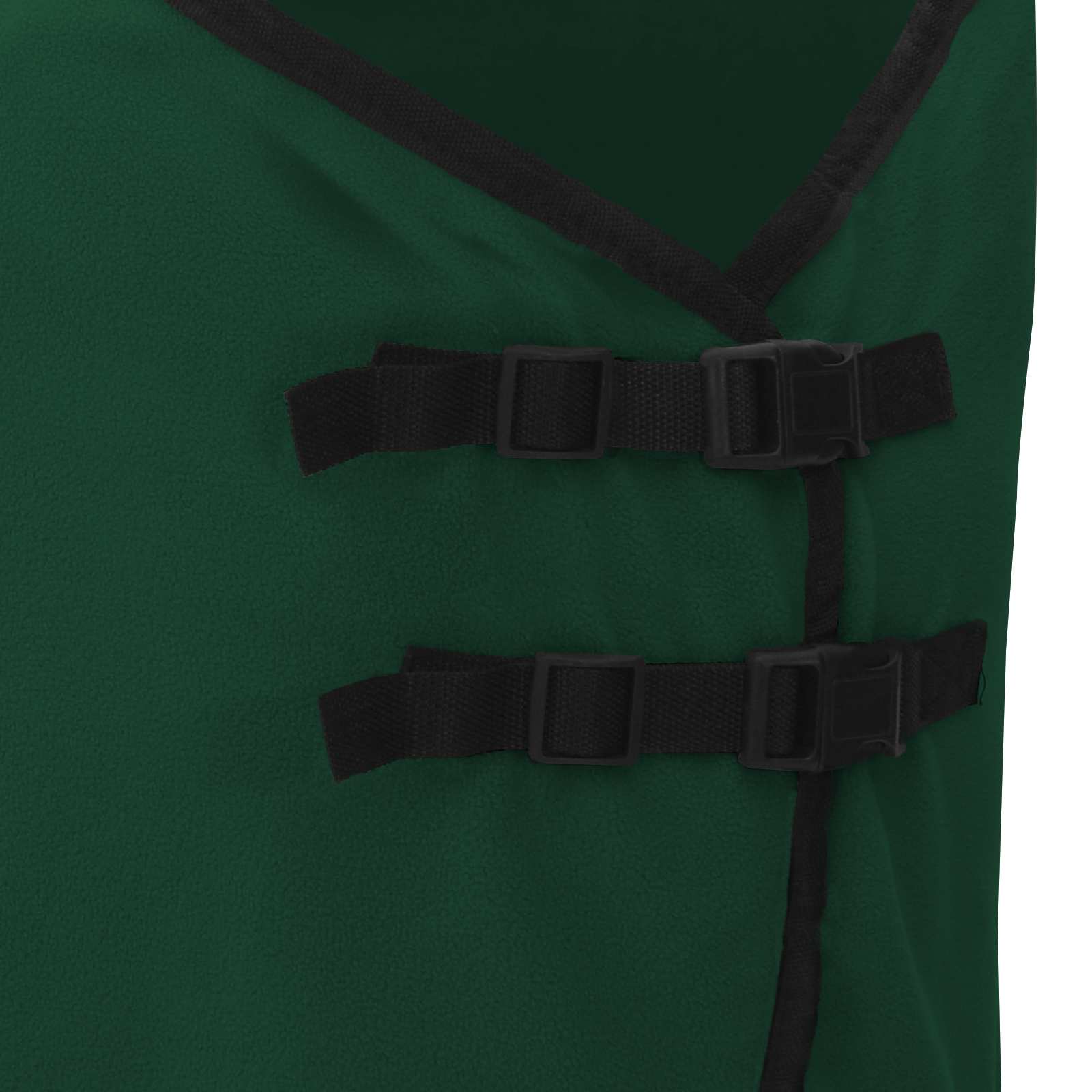 Pferdedecke Dunkelgrün 155 cm Polyester-Fleece