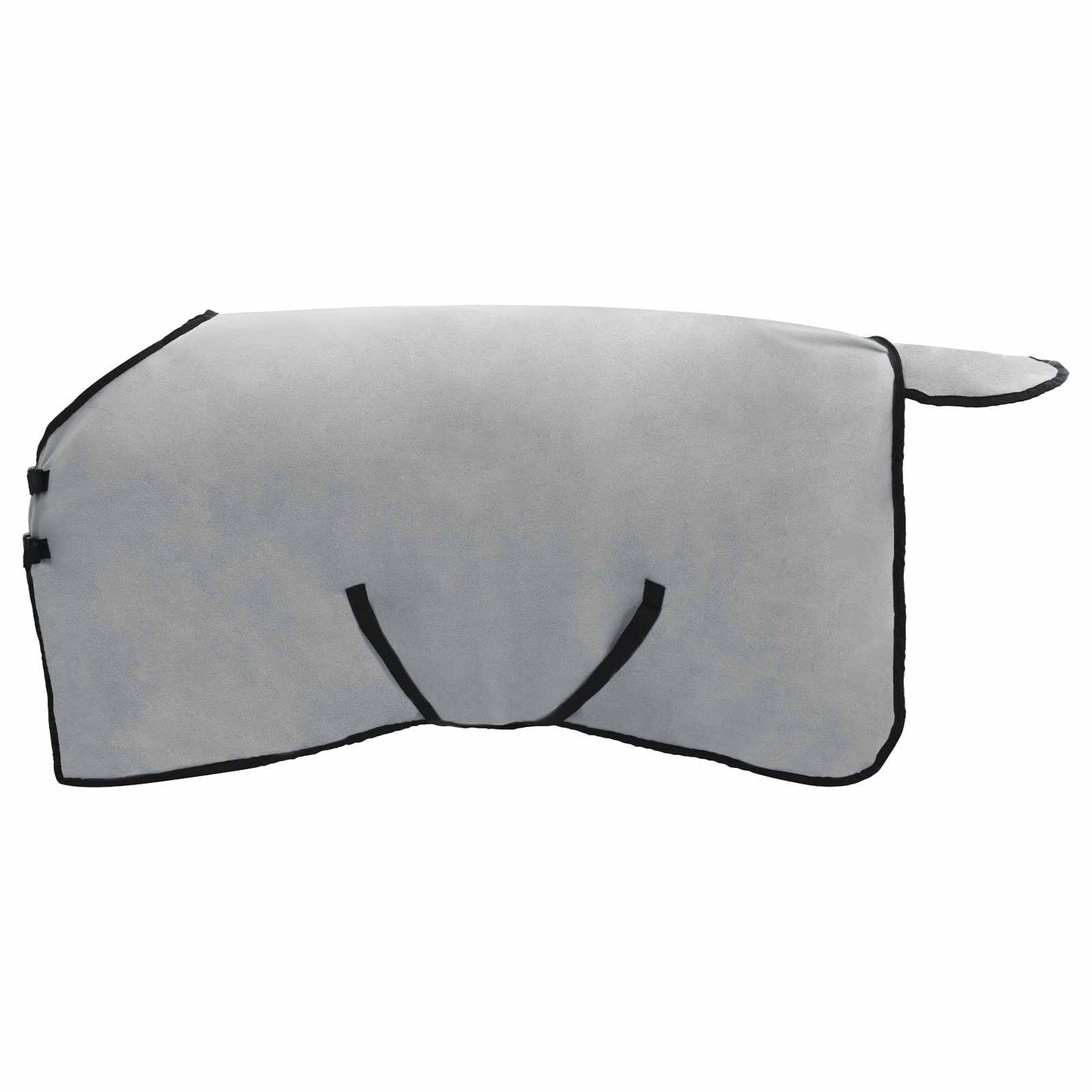 Pferdedecke Hellgrau und Rosa 115 cm Polyester-Fleece
