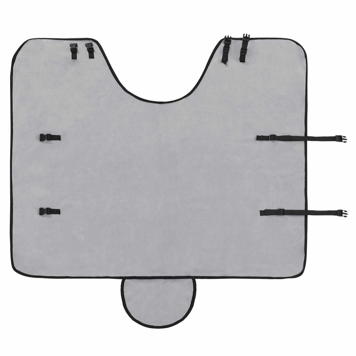 Pferdedecke Hellgrau und Rosa 115 cm Polyester-Fleece