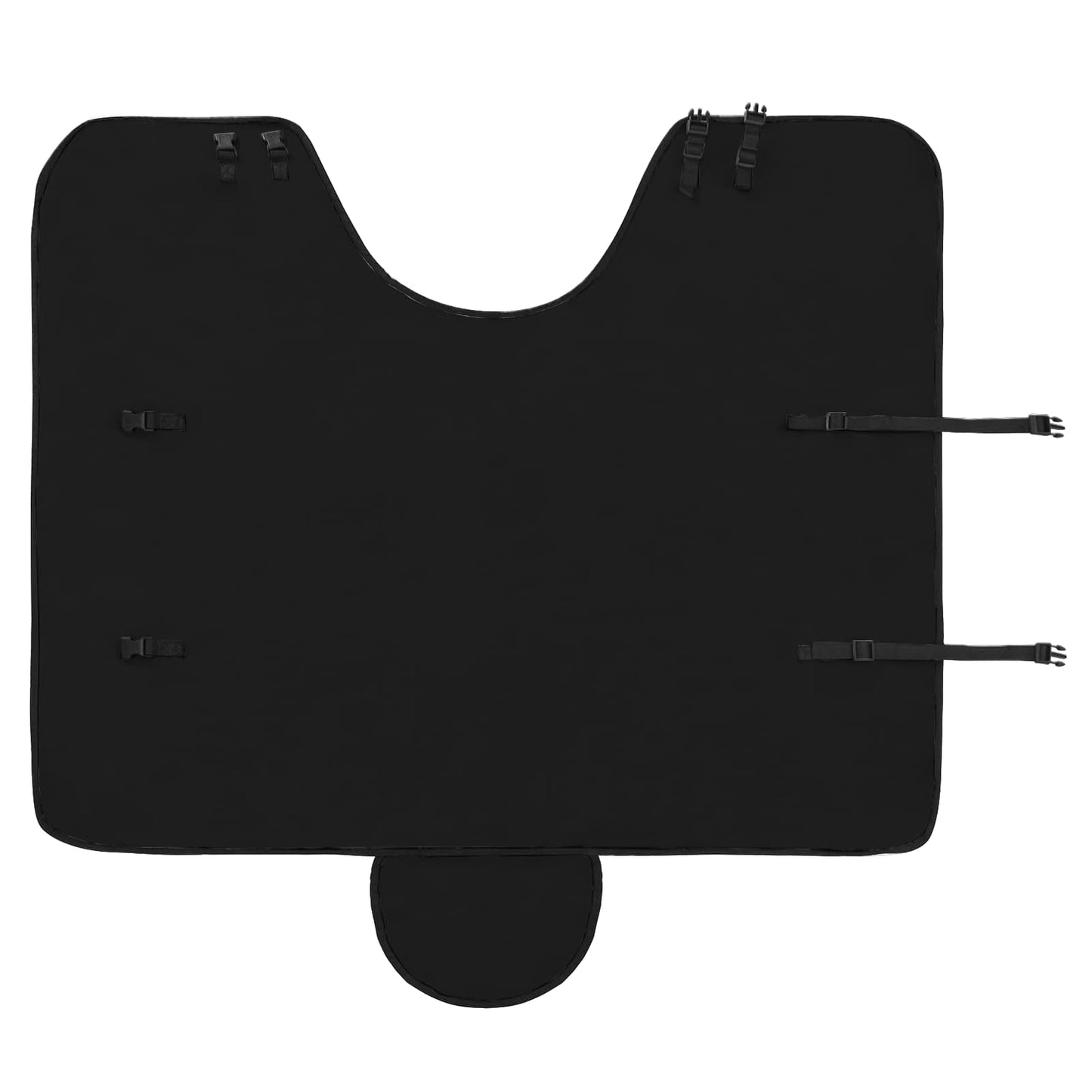 Pferdedecke Schwarz 85 cm Polyester-Fleece
