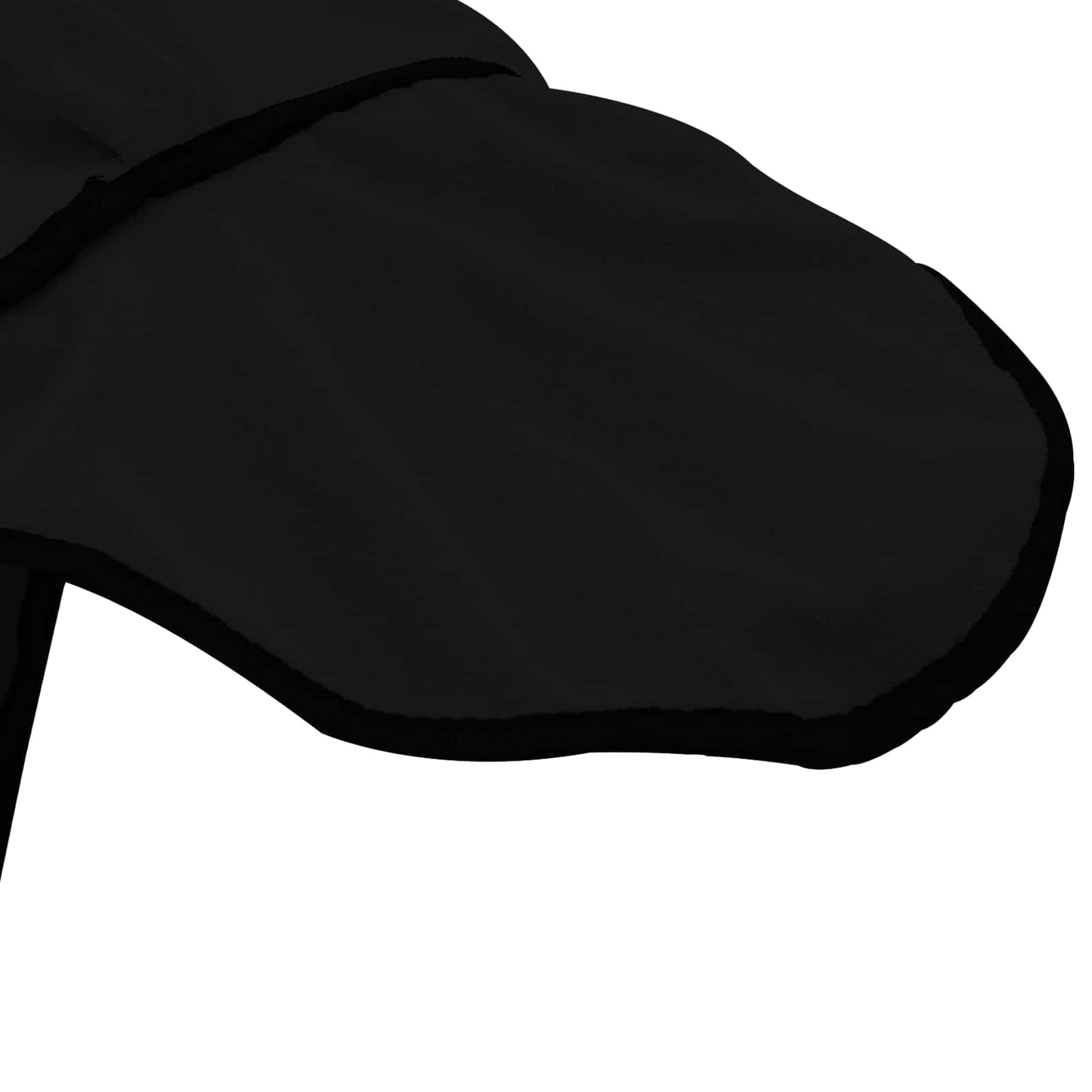 Pferdedecke Schwarz 115 cm Polyester-Fleece
