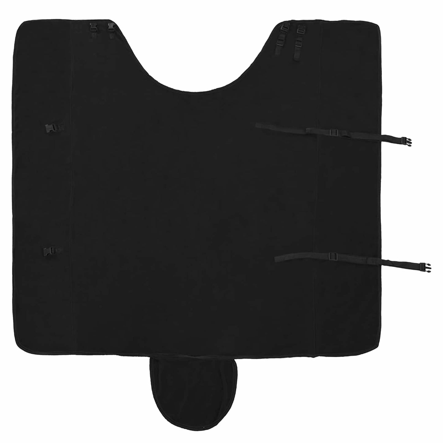 Pferdedecke Schwarz 165 cm Polyester-Fleece