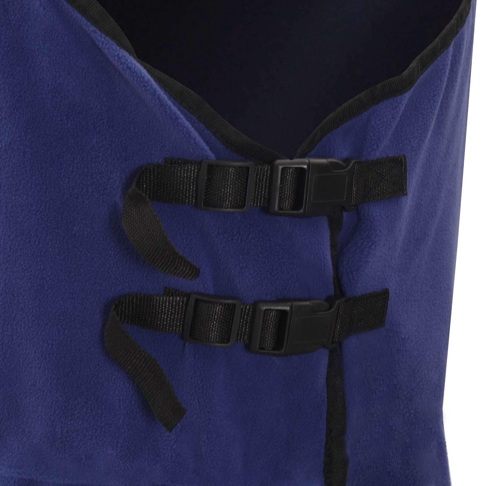 Pferdedecke Marineblau 135 cm Polyester-Fleece