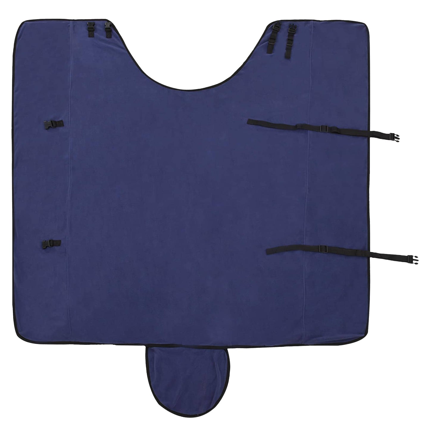 Pferdedecke Marineblau 135 cm Polyester-Fleece
