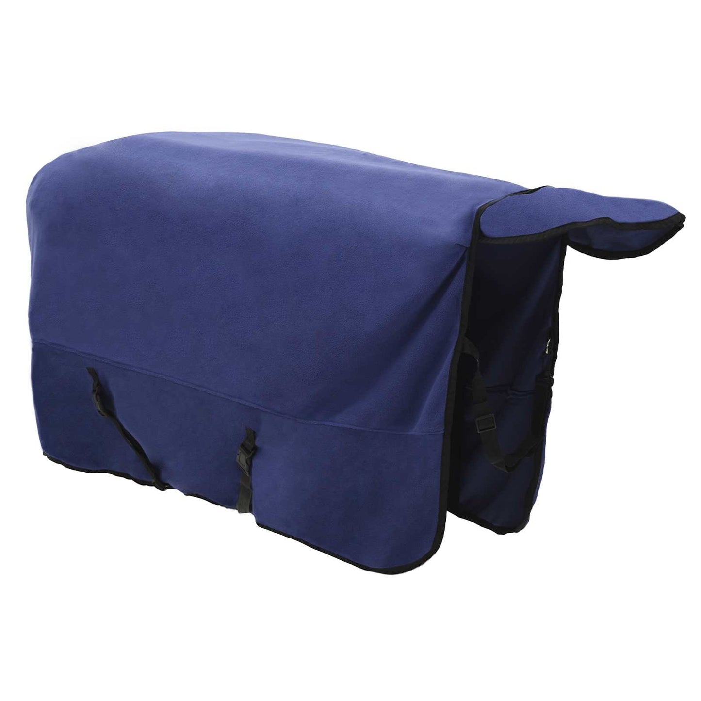 Pferdedecke Marineblau 155 cm Polyester-Fleece