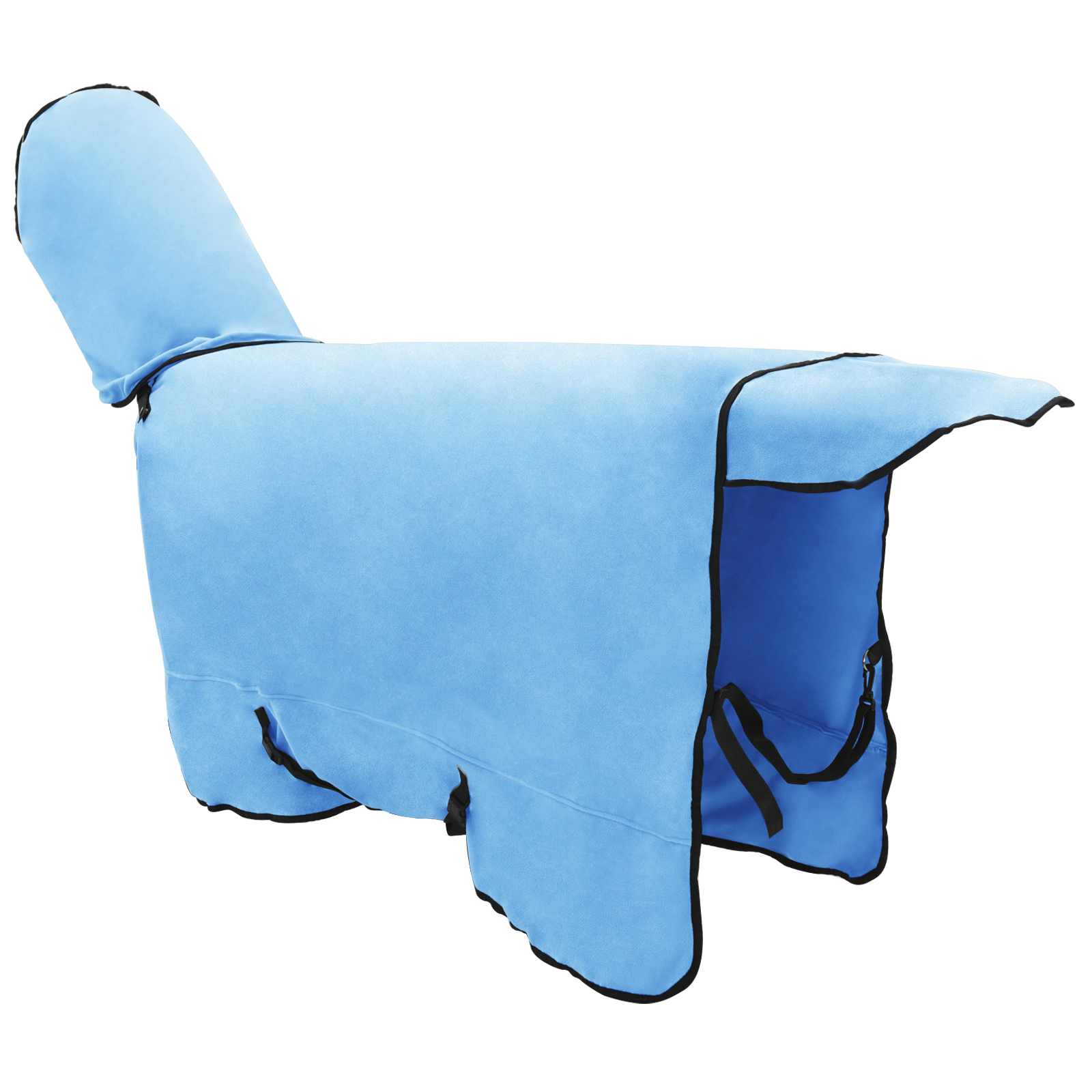 Pferdedecke Volles Aqua 145 cm Polyester-Fleece