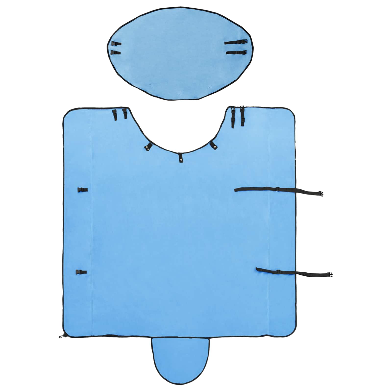 Pferdedecke Volles Aqua 145 cm Polyester-Fleece