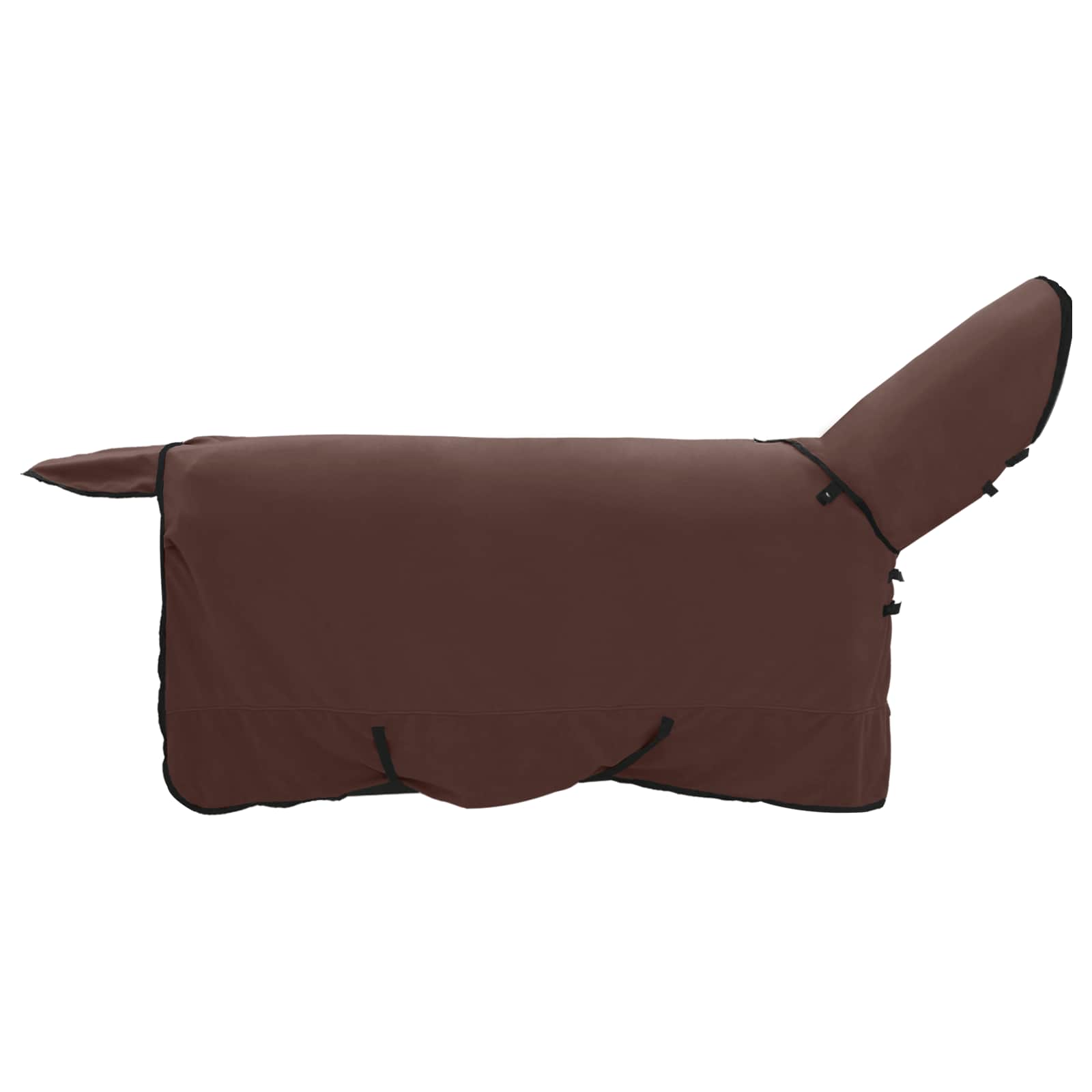 Pferdedecke Volles Dunkelbraun 135 cm Polyester-Fleece