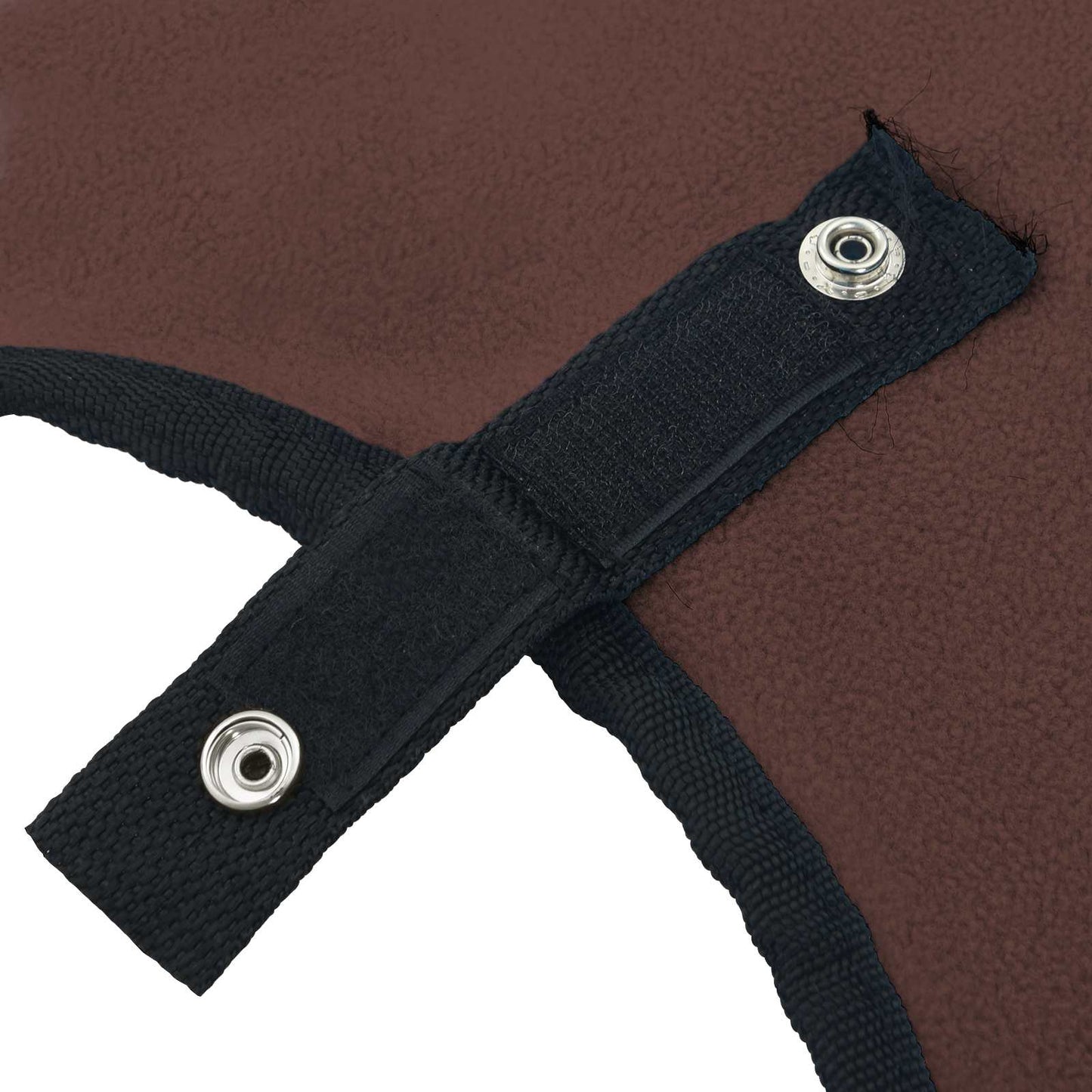 Pferdedecke Volles Dunkelbraun 155 cm Polyester-Fleece
