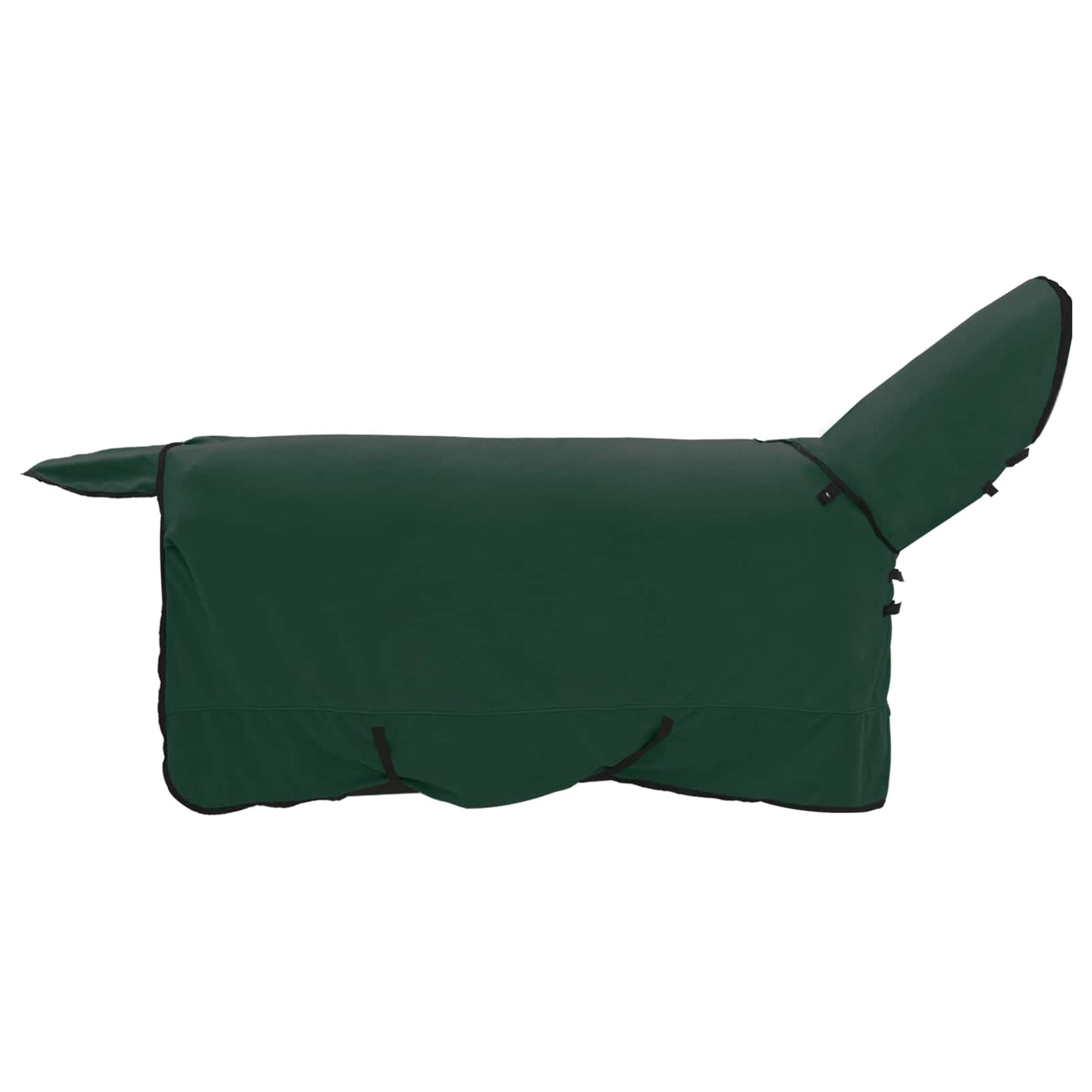 Pferdedecke Dunkelgrün 135 cm Polyester-Fleece