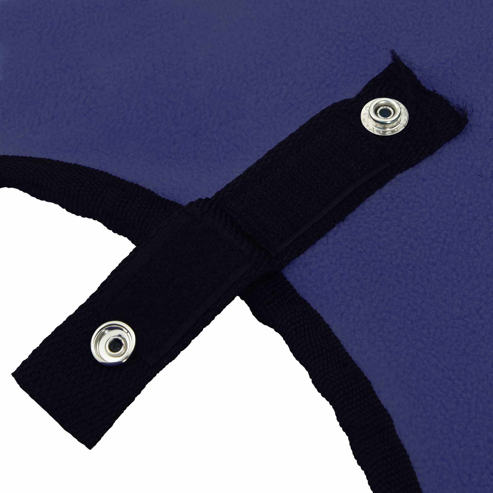 Pferdedecke Marineblau 135 cm Polyester-Fleece