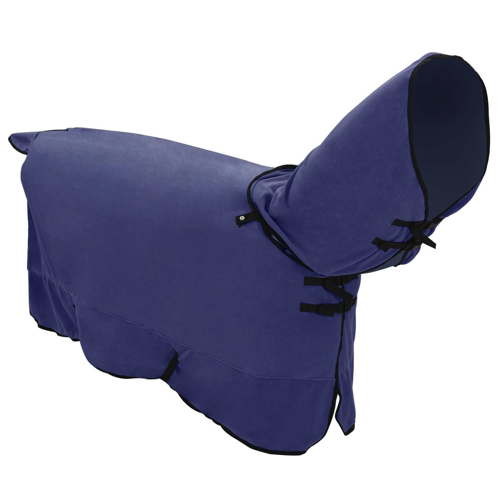Pferdedecke Marineblau 155 cm Polyester-Fleece