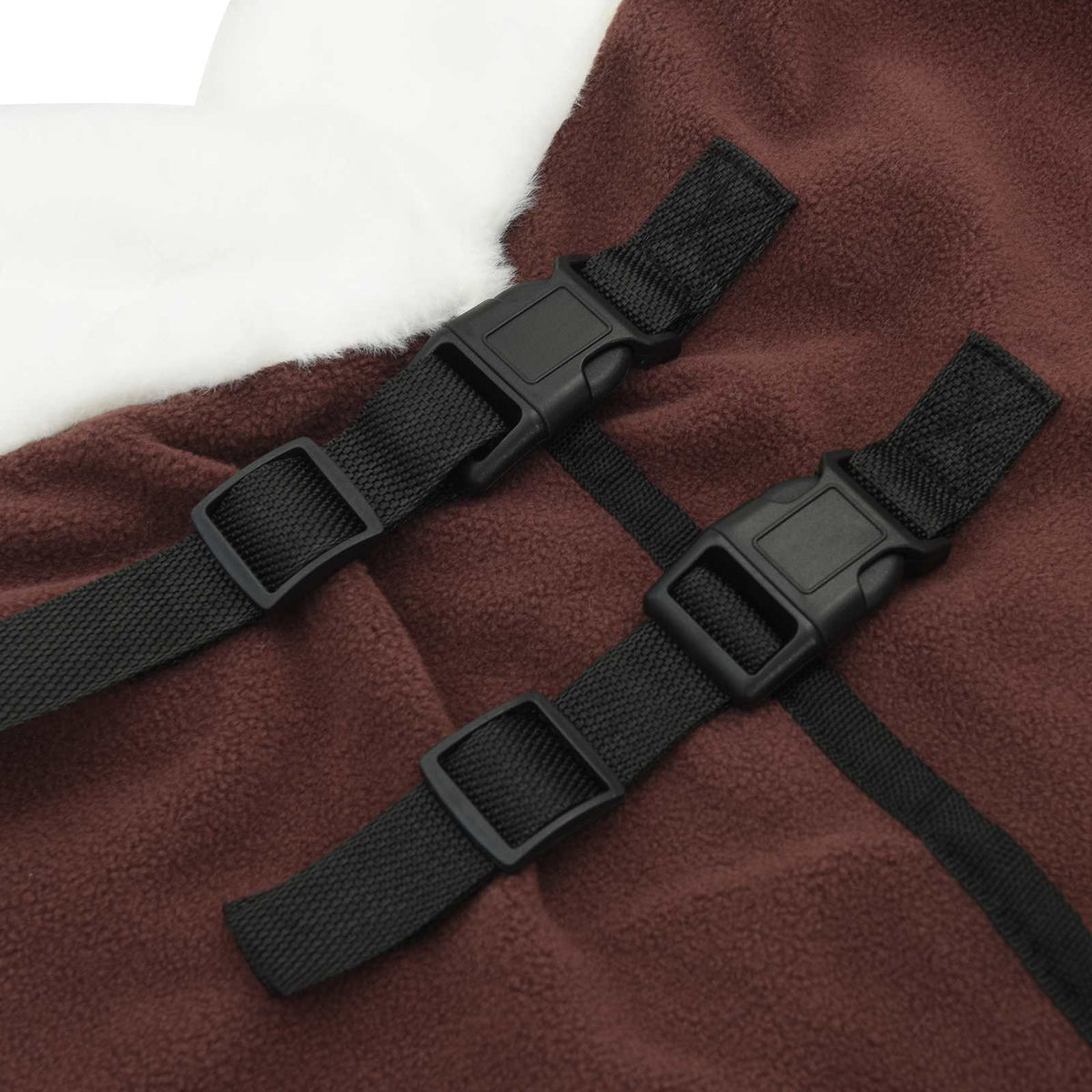 Pferdedecke Dunkelbraun 115 cm Polarfleece