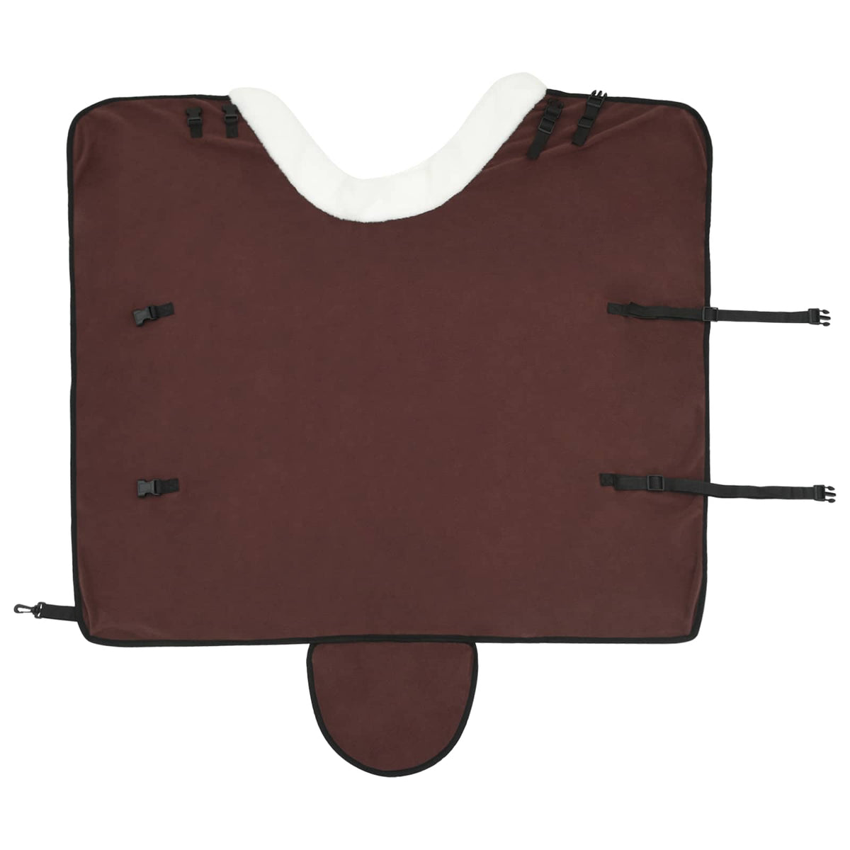 Pferdedecke Dunkelbraun 115 cm Polarfleece