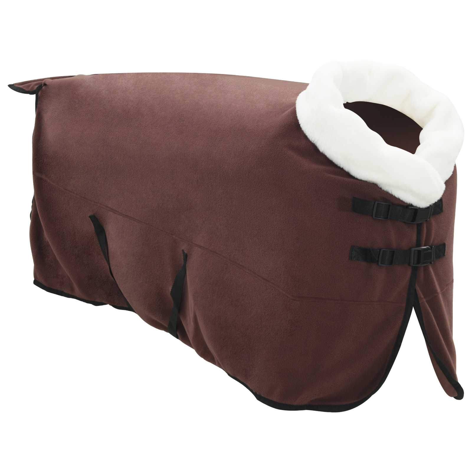 Pferdedecke Volles Dunkelbraun 135 cm Polarfleece