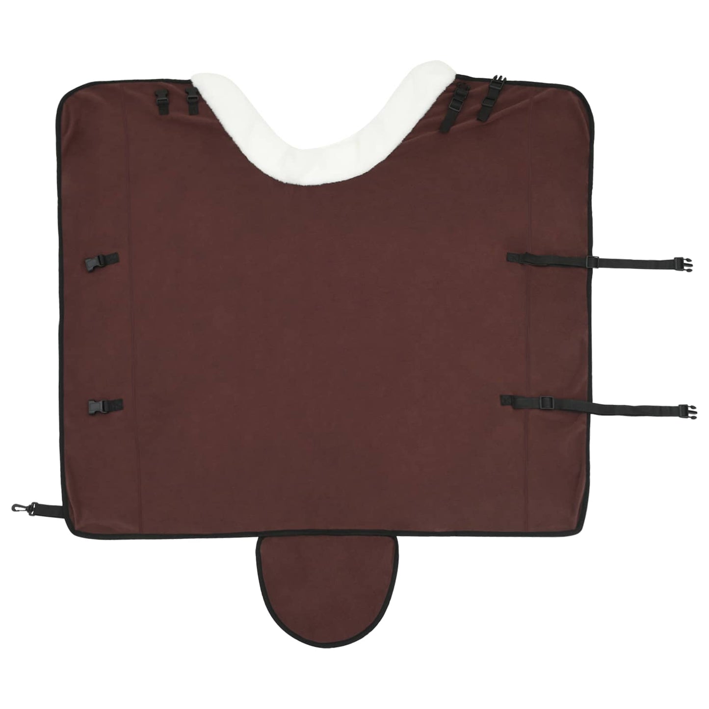 Pferdedecke Volles Dunkelbraun 135 cm Polarfleece