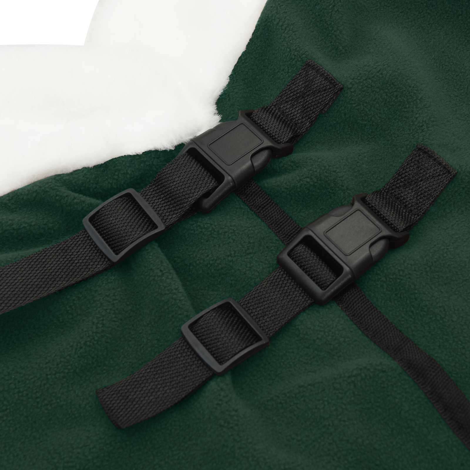 Pferdedecke Dunkelgrün 155 cm Polarfleece