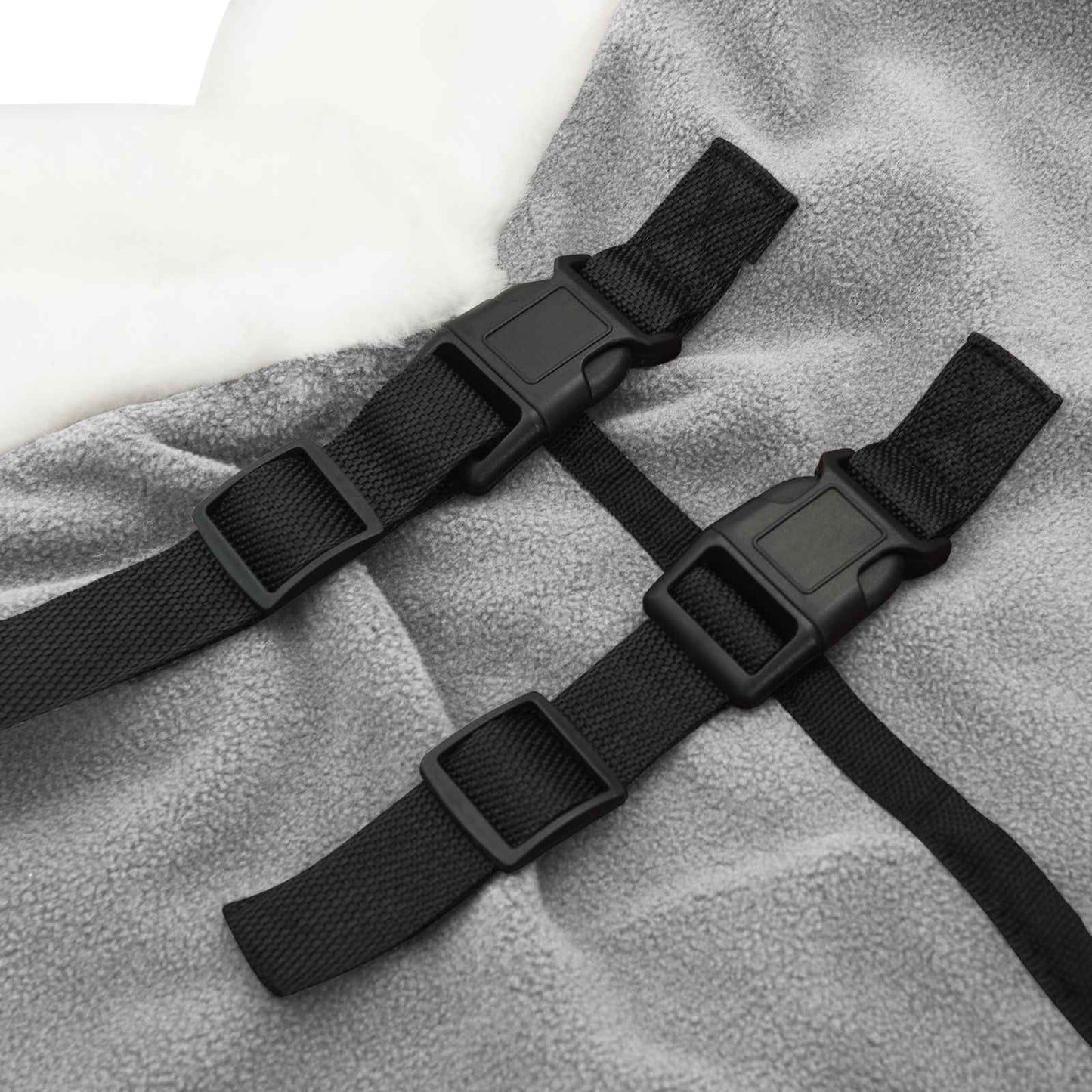 Pferdedecke Vollständiges Hellgrau 145 cm Polarfleece