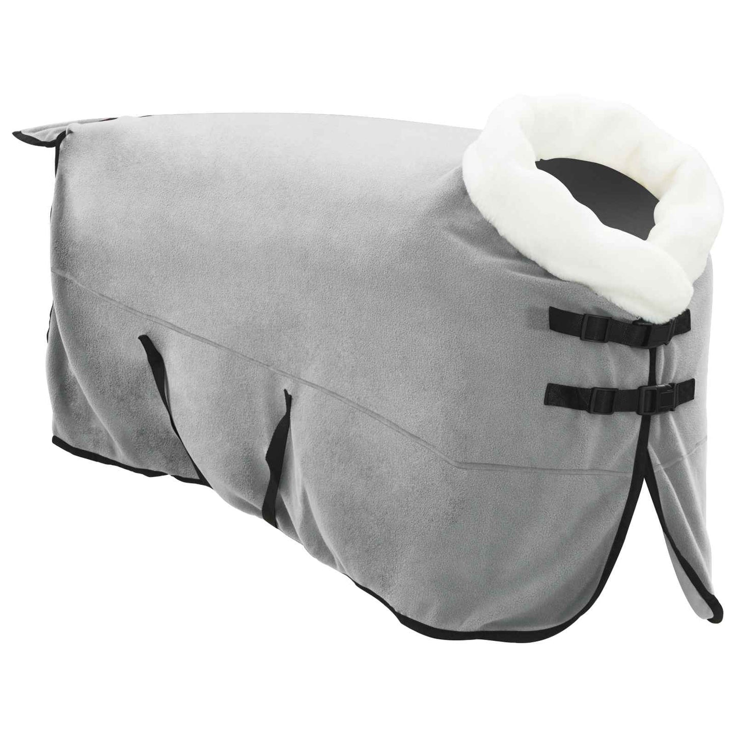 Pferdedecke Vollständiges Hellgrau 145 cm Polarfleece