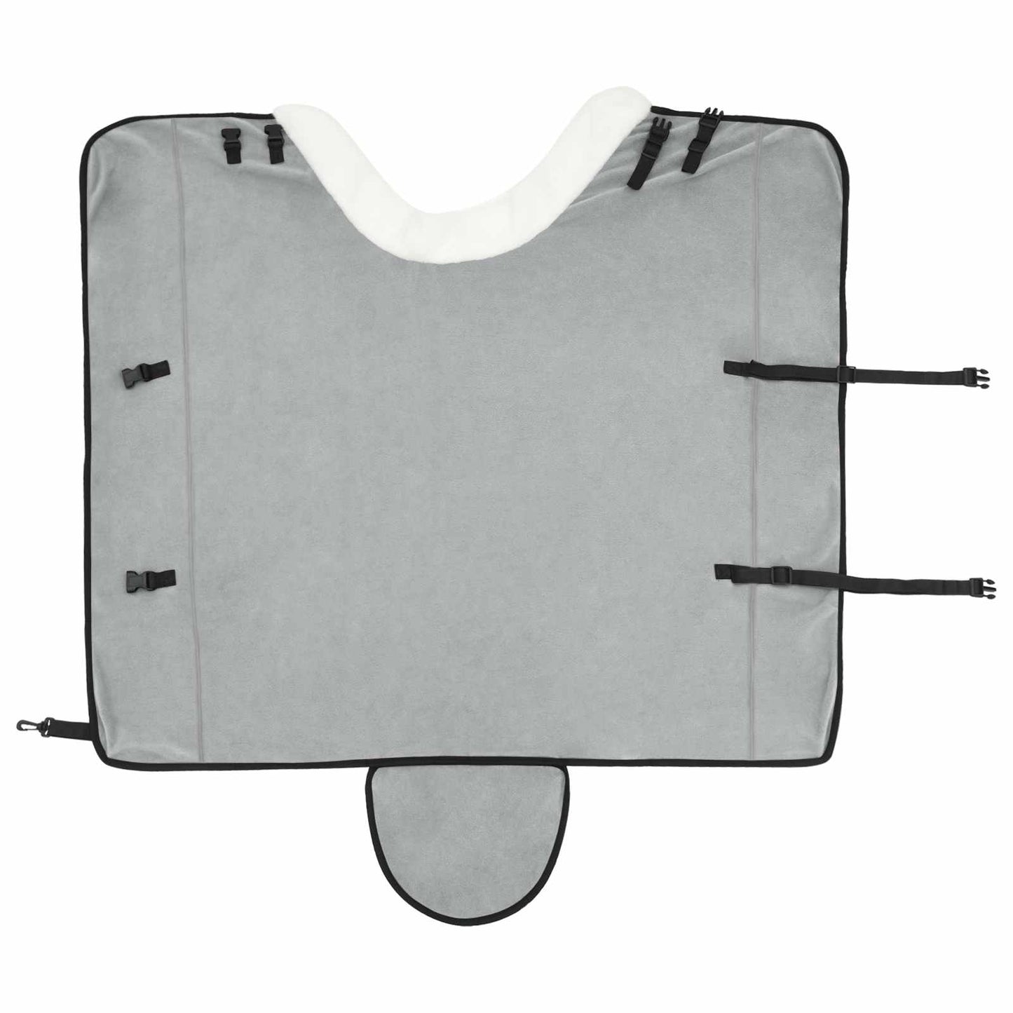 Pferdedecke Vollständiges Hellgrau 145 cm Polarfleece