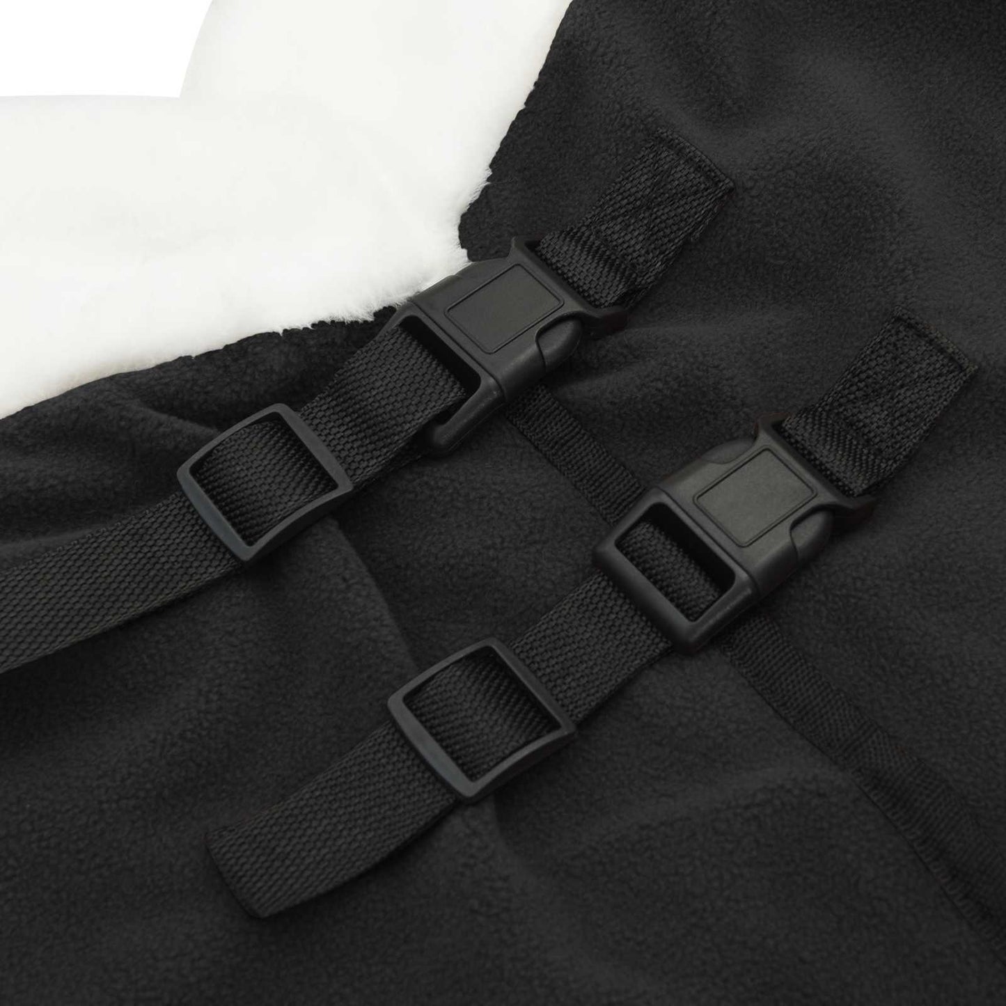 Pferdedecke Schwarz 115 cm Polarfleece