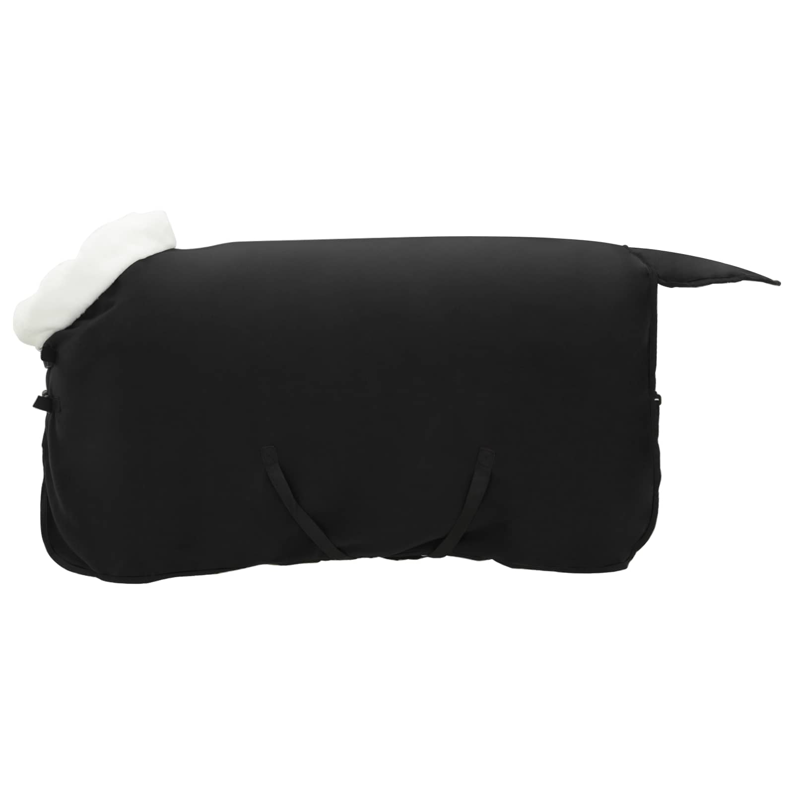 Pferdedecke Schwarz 115 cm Polarfleece